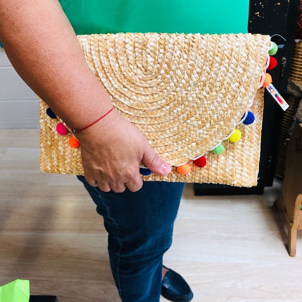 Palm hand bag
